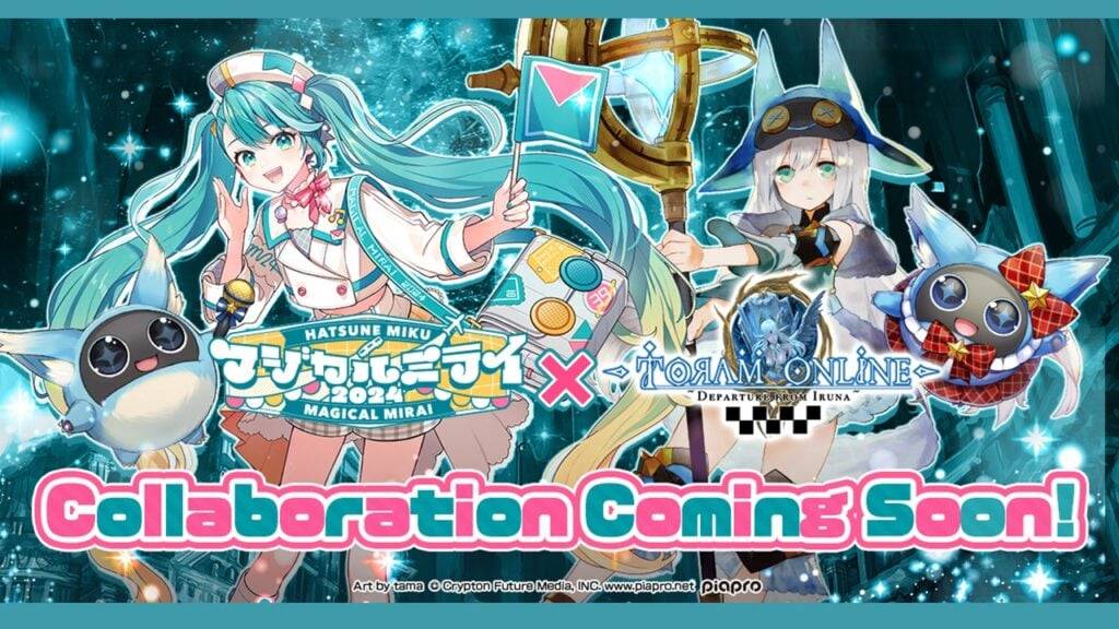 Toram Online está colaborando com Hatsune Miku Magical Mirai 2024