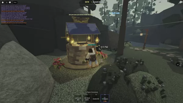 Magical wishing well