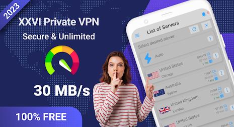 XV Private VPN - Fast Proxy 螢幕截圖 0