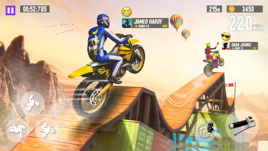 Bike Games 3D: Bike Stunt Game Capture d'écran 3