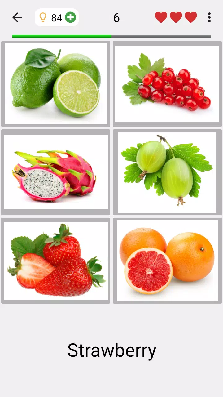 Fruit and Vegetables 스크린샷 1