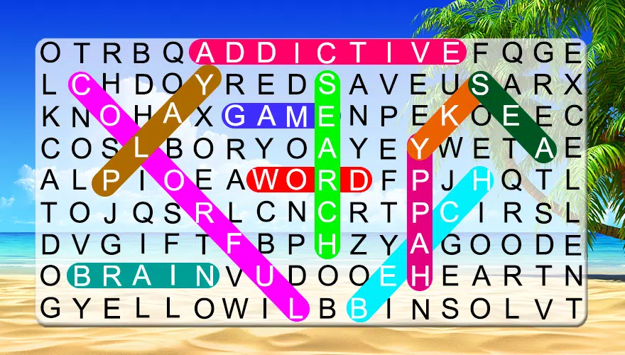 Word Search : Find Hidden Word Captura de tela 0