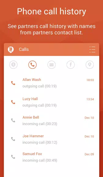 Couple Tracker Free - Cell phone tracker & monitor 스크린샷 2
