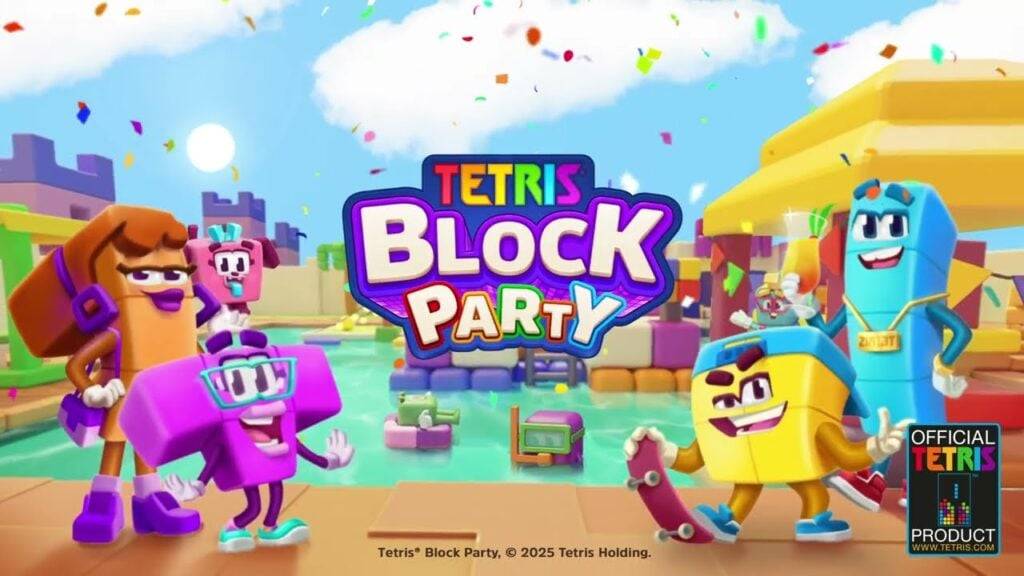 멀티 플레이어 챌린지로 Android에서 Tetris Block Party 소프트 런칭