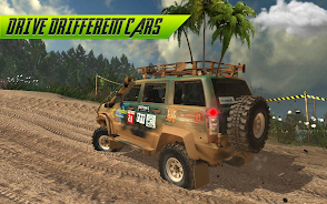 Offroad Jeep Driving Simulator Ảnh chụp màn hình 1