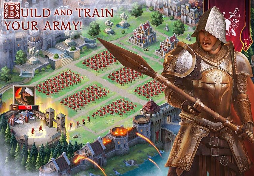 Throne: Kingdom at War Mod ဖန်သားပြင်ဓာတ်ပုံ 1