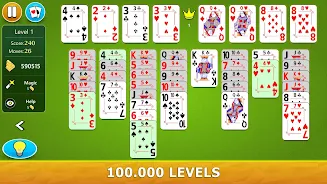 FreeCell Solitaire - Card Game Zrzut ekranu 1