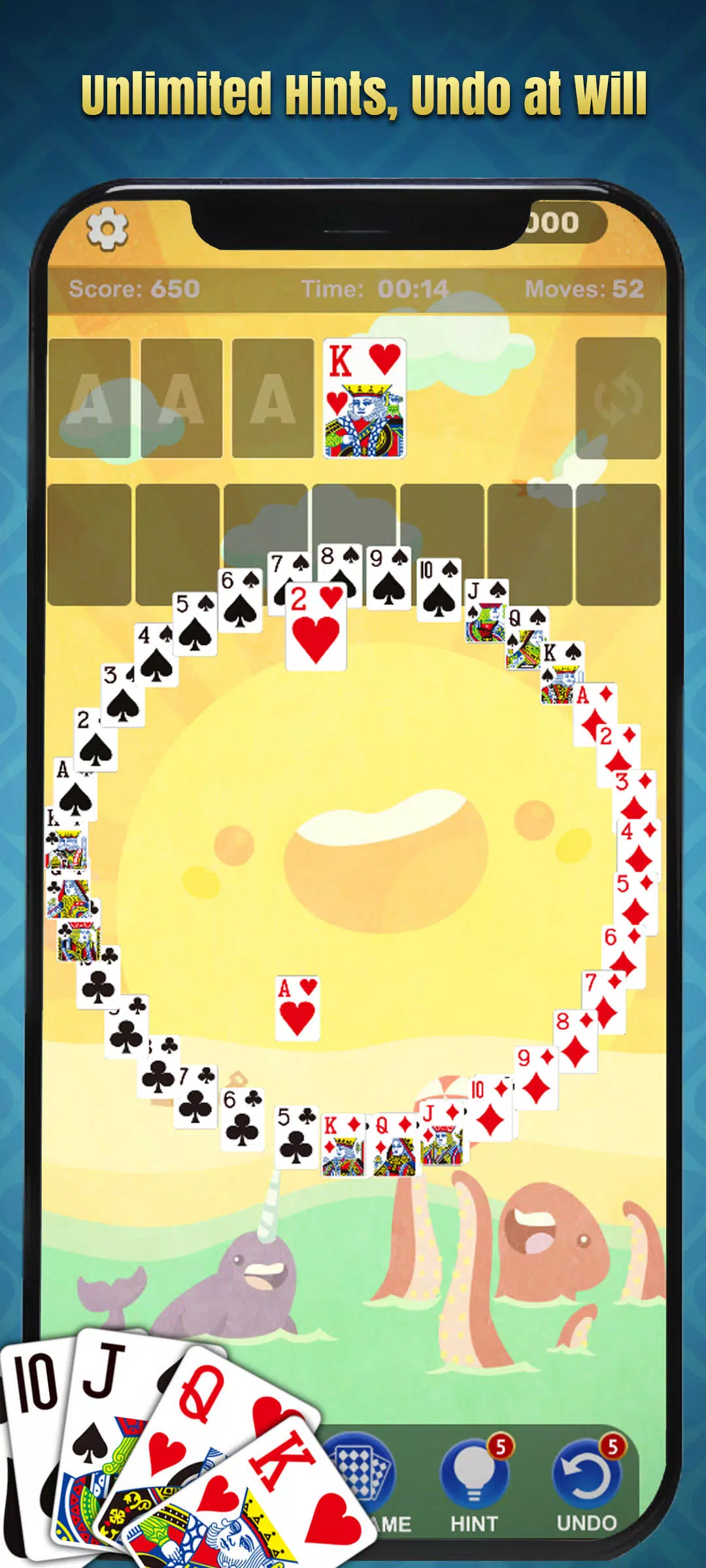 Solitaire Go: Klondike Screenshot 2