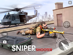 Fps Sniper Gun Shooter Games Capture d'écran 0