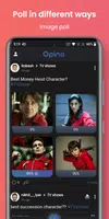 Opino - Social App for Polls 螢幕截圖 0