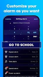 Alarm Clock - Alarm Smart App Captura de tela 3