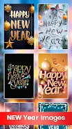 New Year Photo Frame & Quotes Скриншот 3