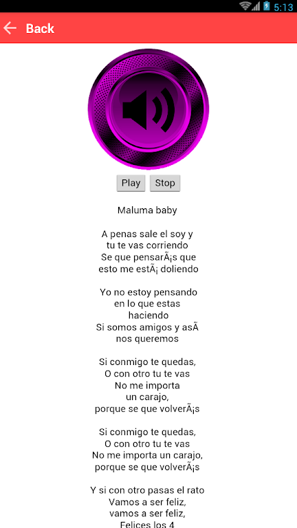 Felices Los 4 Maluma Musica Lyrics スクリーンショット 1