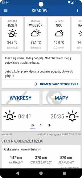 Meteo ICM — weather forecast Ekran Görüntüsü 2