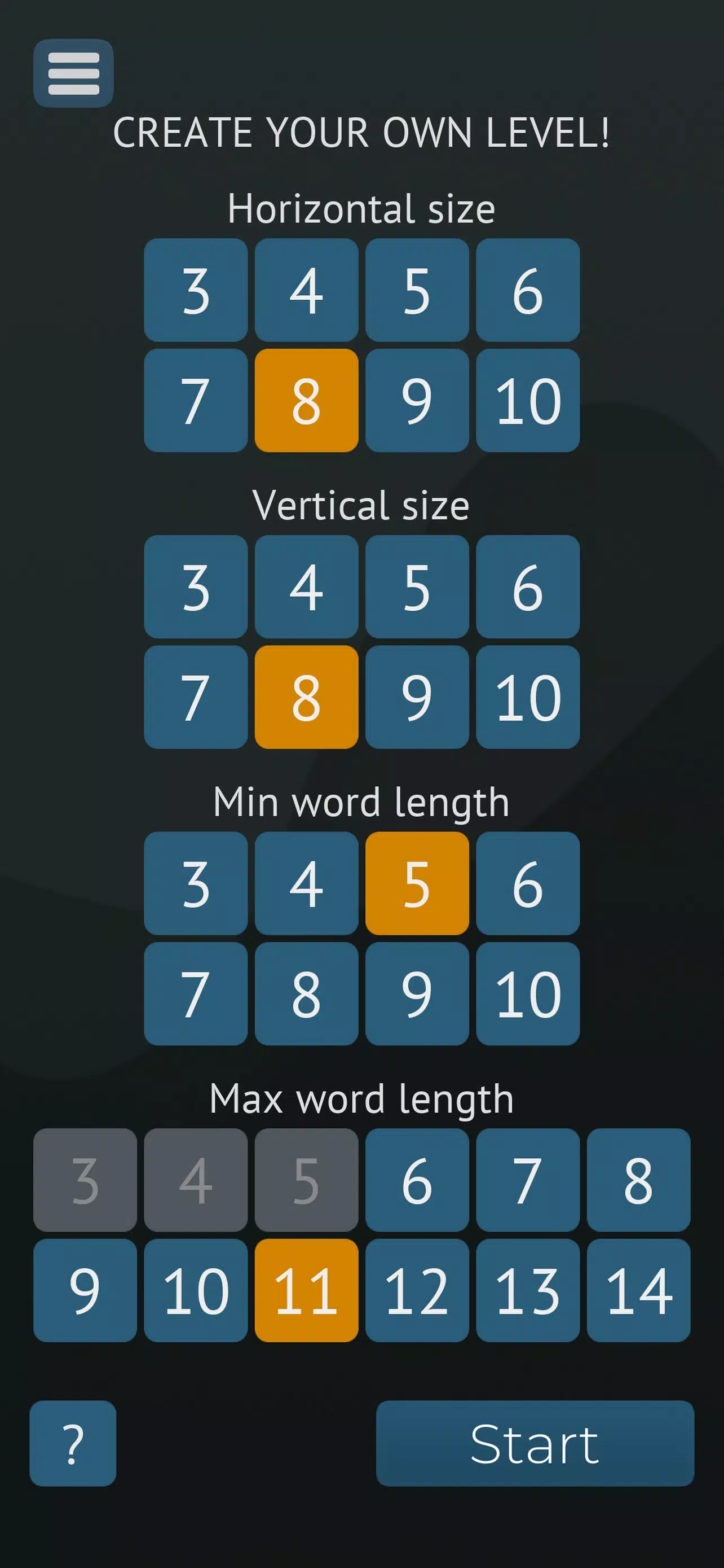 Schermata Word Search Infinite Puzzles 1