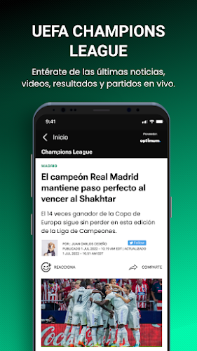 TUDN: TU Deportes Network 螢幕截圖 3