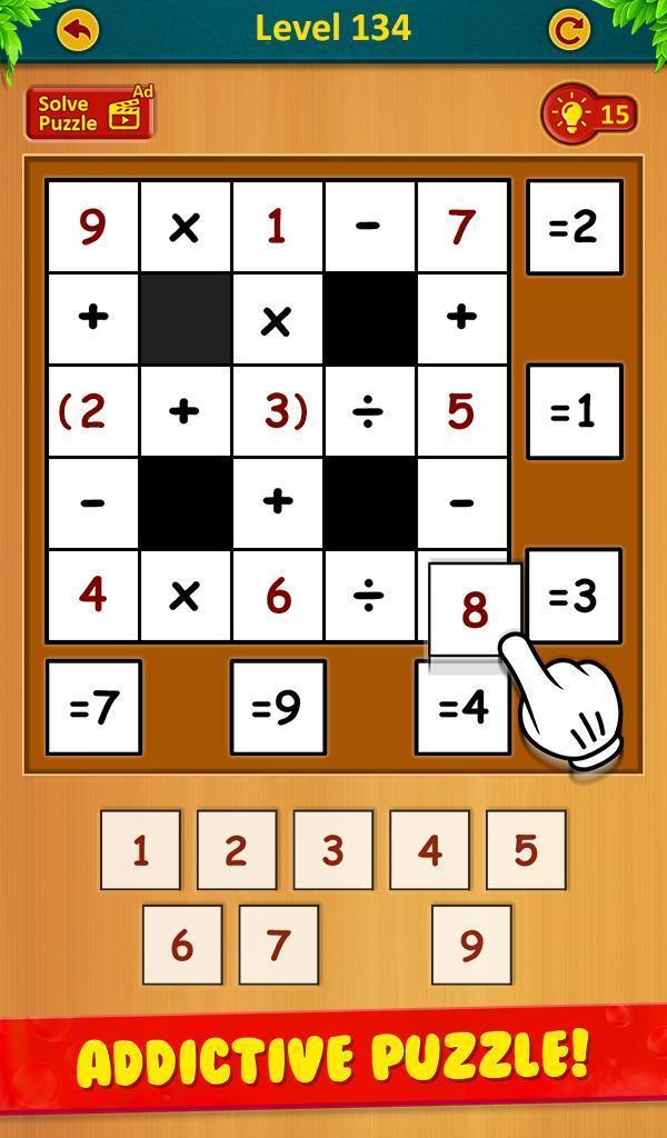 Math Puzzle Game - Math Pieces Screenshot 2