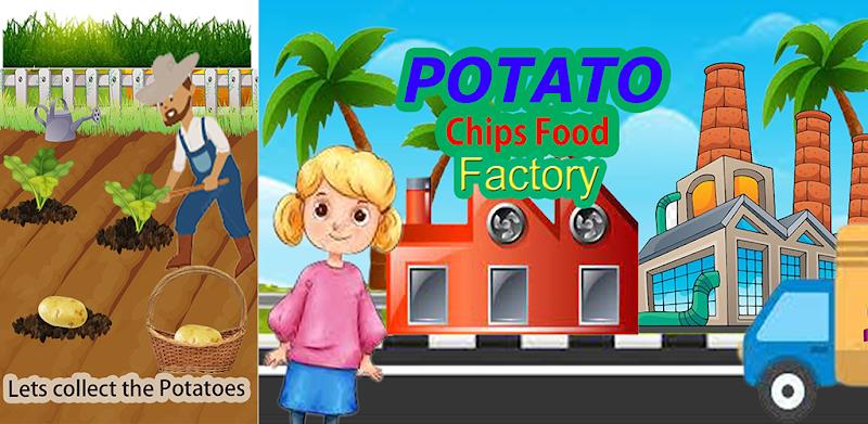 Schermata Potato Chips Food Factory Game 2