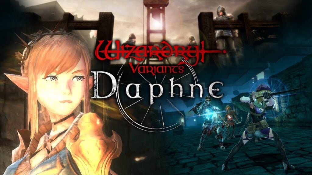 3D Dungeon RPG Варианты Wizardry Wizardry Daphne падает на мобильных устройствах!