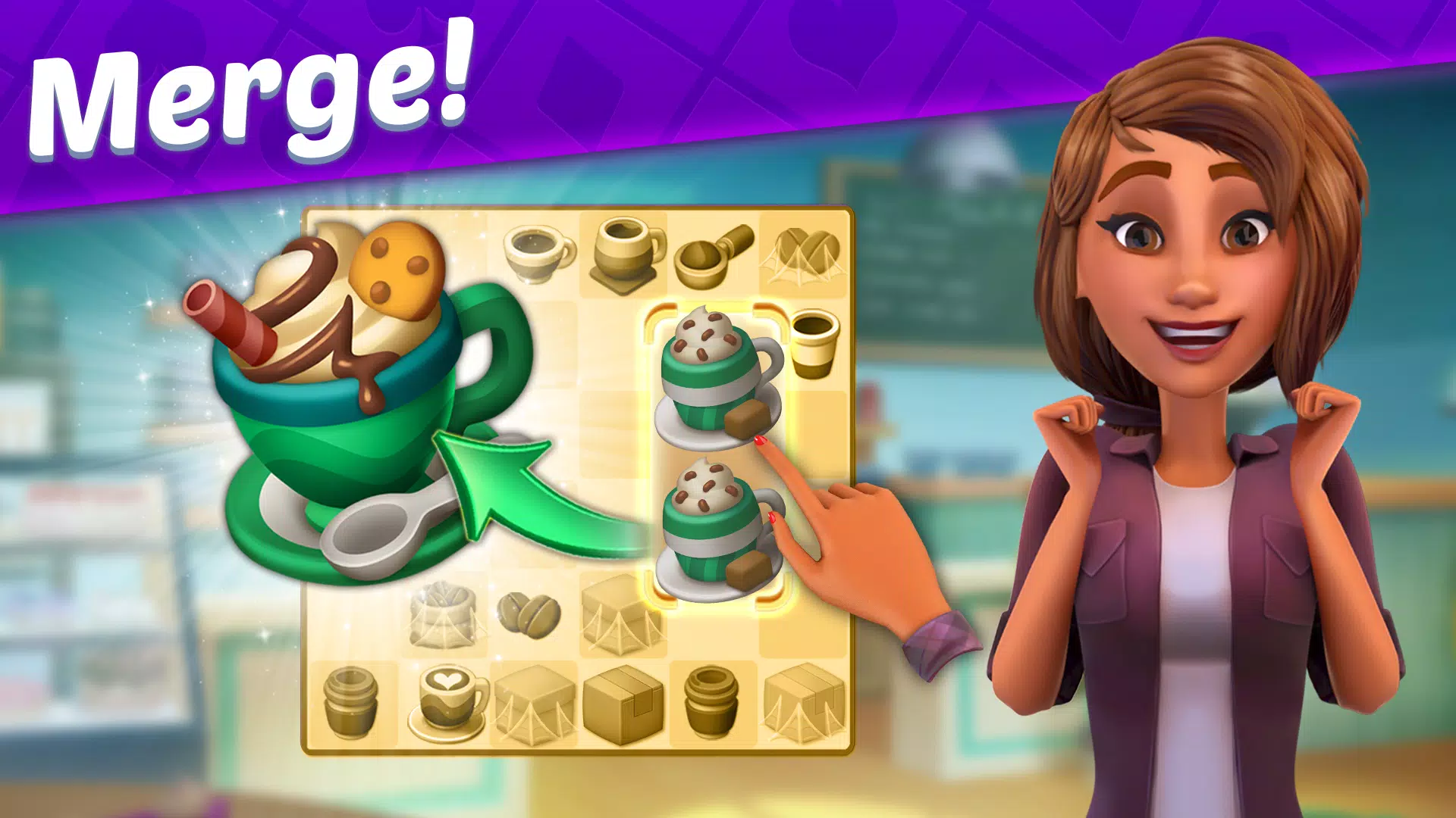 Solitaire Story - Ava’s Manor 螢幕截圖 1