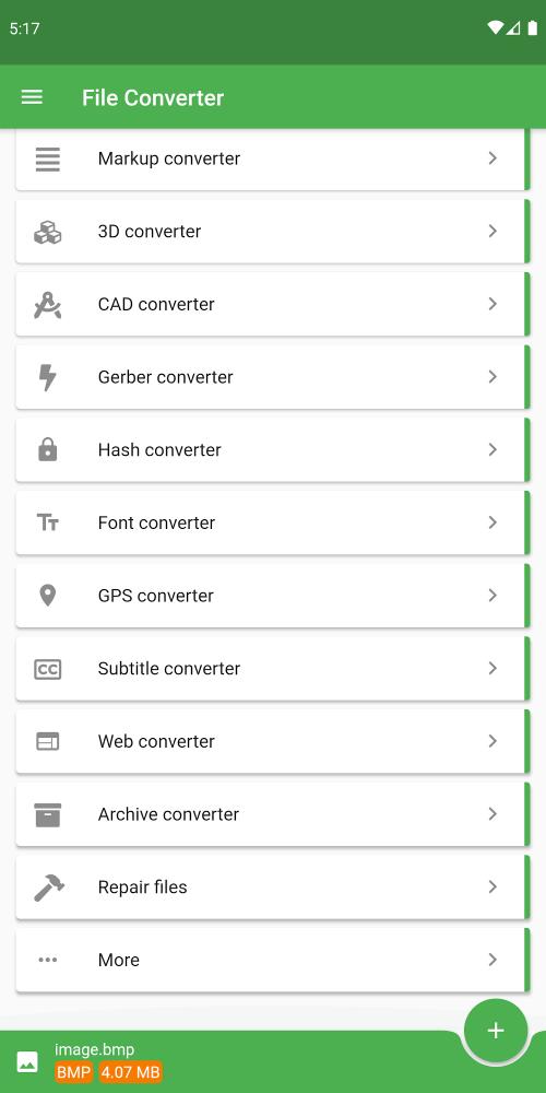 File Converter स्क्रीनशॉट 1