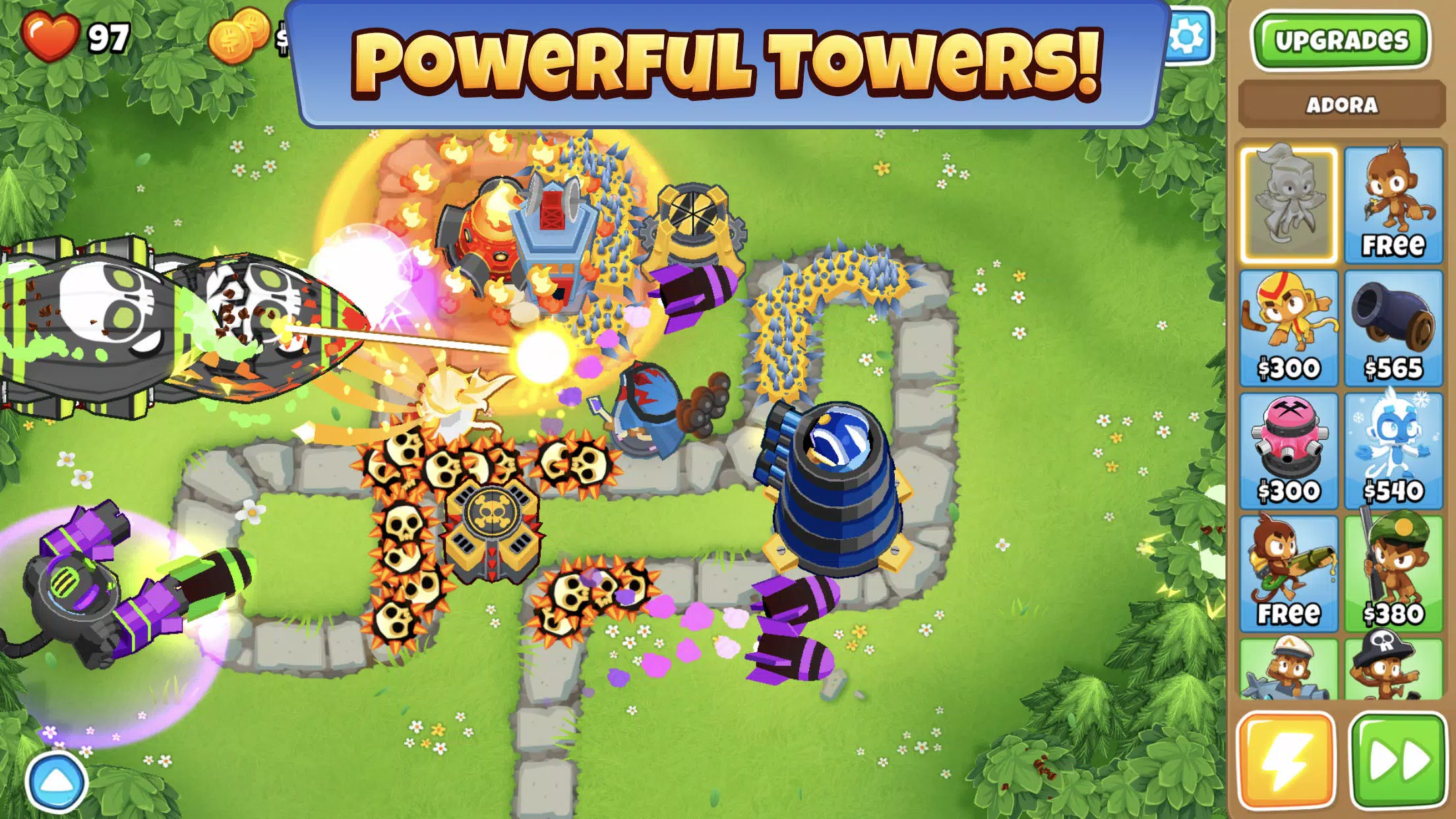 Bloons TD 6 NETFLIX Captura de tela 1