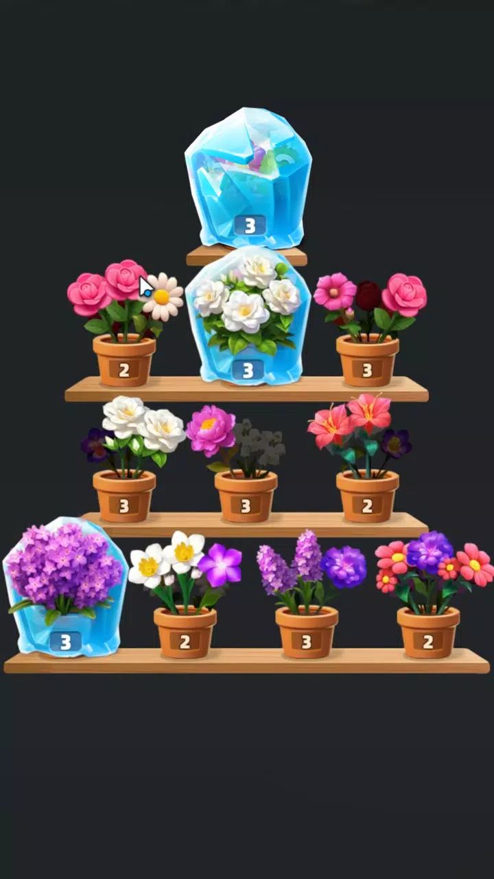 Floral Sort 3D Zrzut ekranu 2