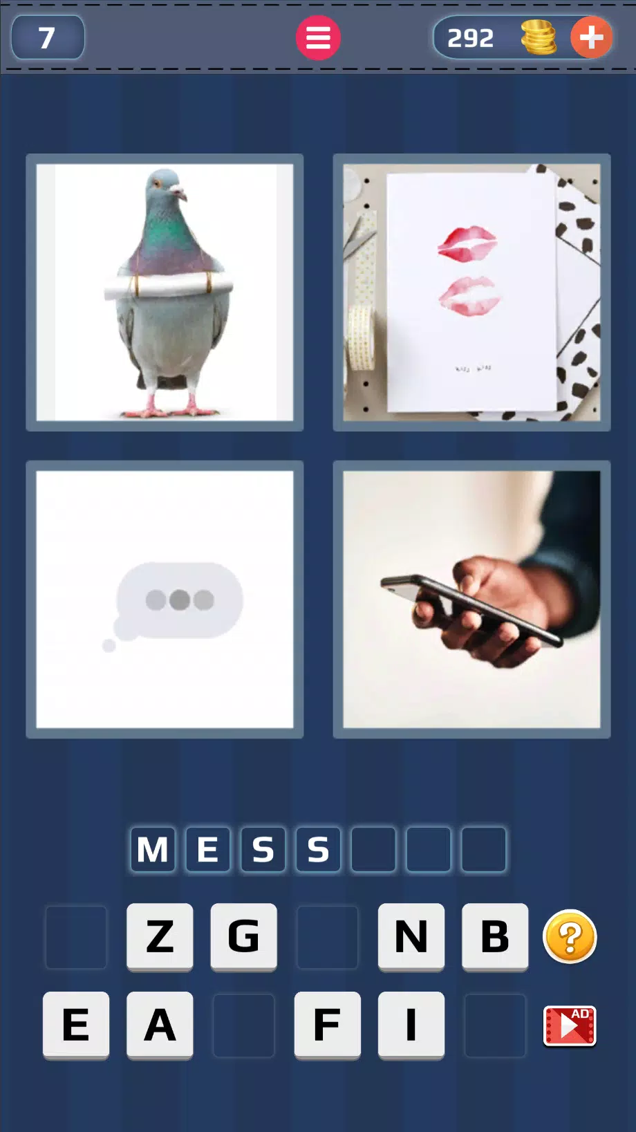 4 Pics 1 Word: Guess the Word Schermafbeelding 2