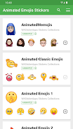 Animated Emojis WAStickerApps স্ক্রিনশট 0