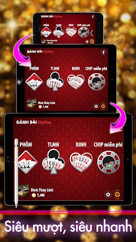 Offline Poker: Tien Len & Phom Schermafbeelding 0