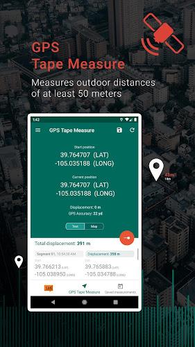My GPS Tape Measure ภาพหน้าจอ 0