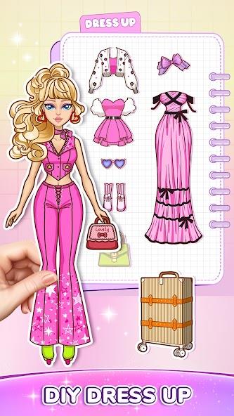 DIY Paper Doll Dress Up Mod Ảnh chụp màn hình 0