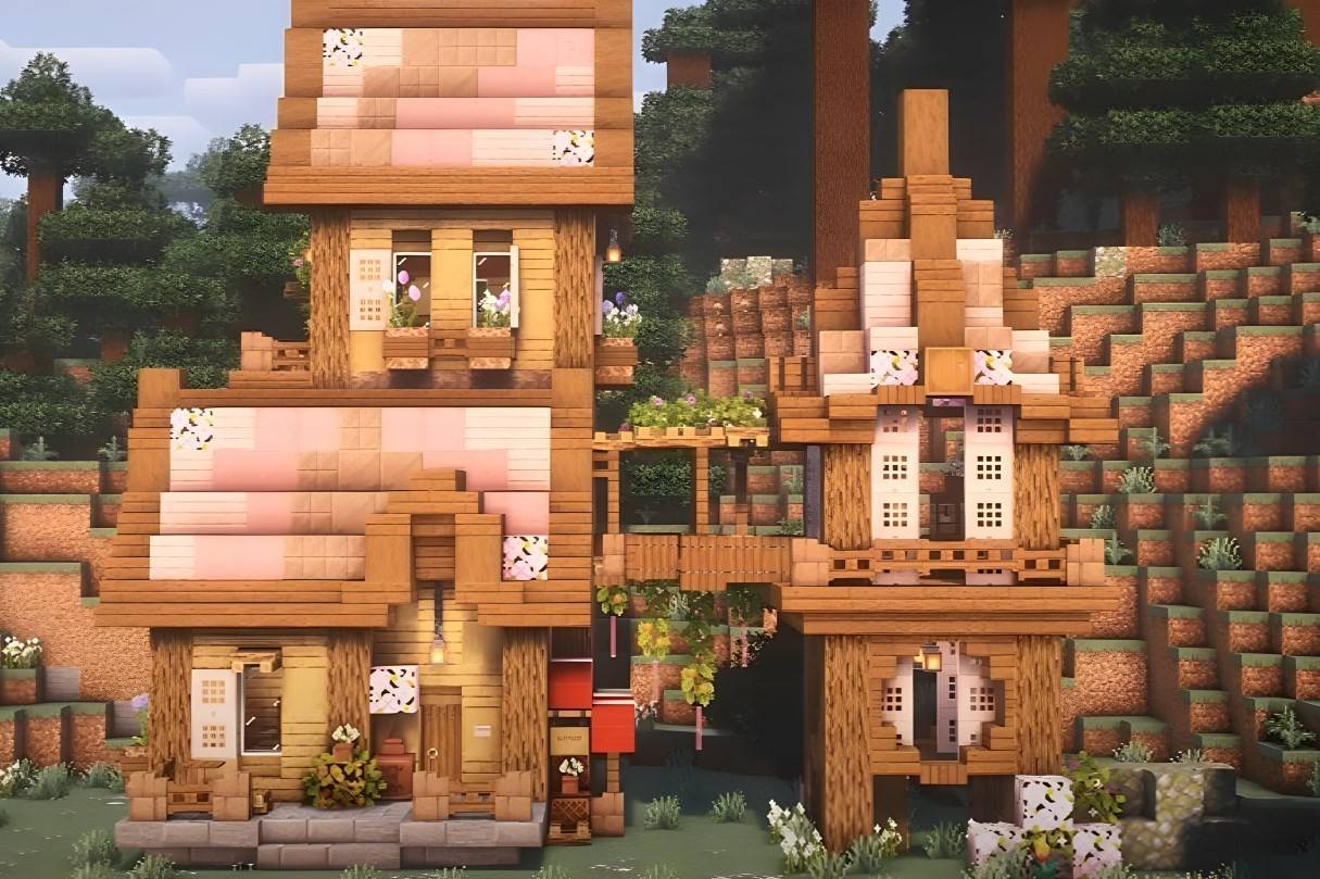 Cherry Blossom Survival House