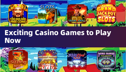 Emozionanti giochi da casinò da giocare ora