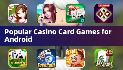 Популярные карточные игры казино для Android
