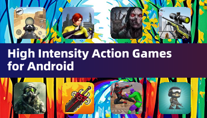 Высокоинтенсивные экшн-игры для Android