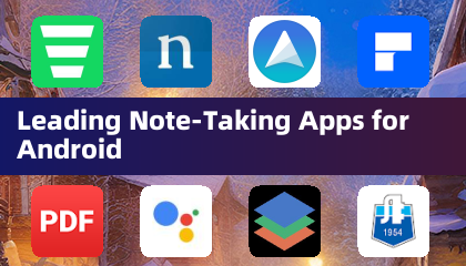Führende Notizen-Apps für Android