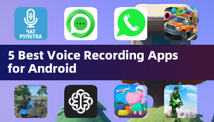Die 5 besten Sprachaufzeichnungs-Apps für Android