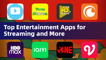 ストリーミングなどに最適なエンターテインメントアプリ