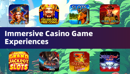没入感のあるカジノゲーム体験
