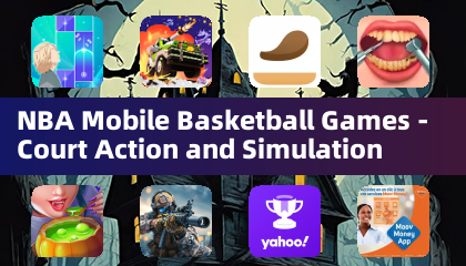 Мобильные игры по баскетболу NBA — Действия на площадке и симуляция